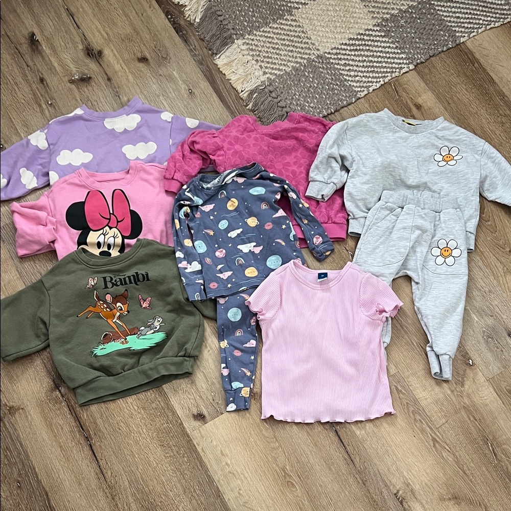 2T Toddler Girl Clothing Bundle